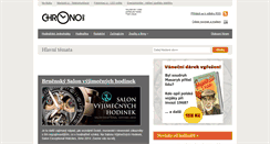 Desktop Screenshot of chronomag.cz